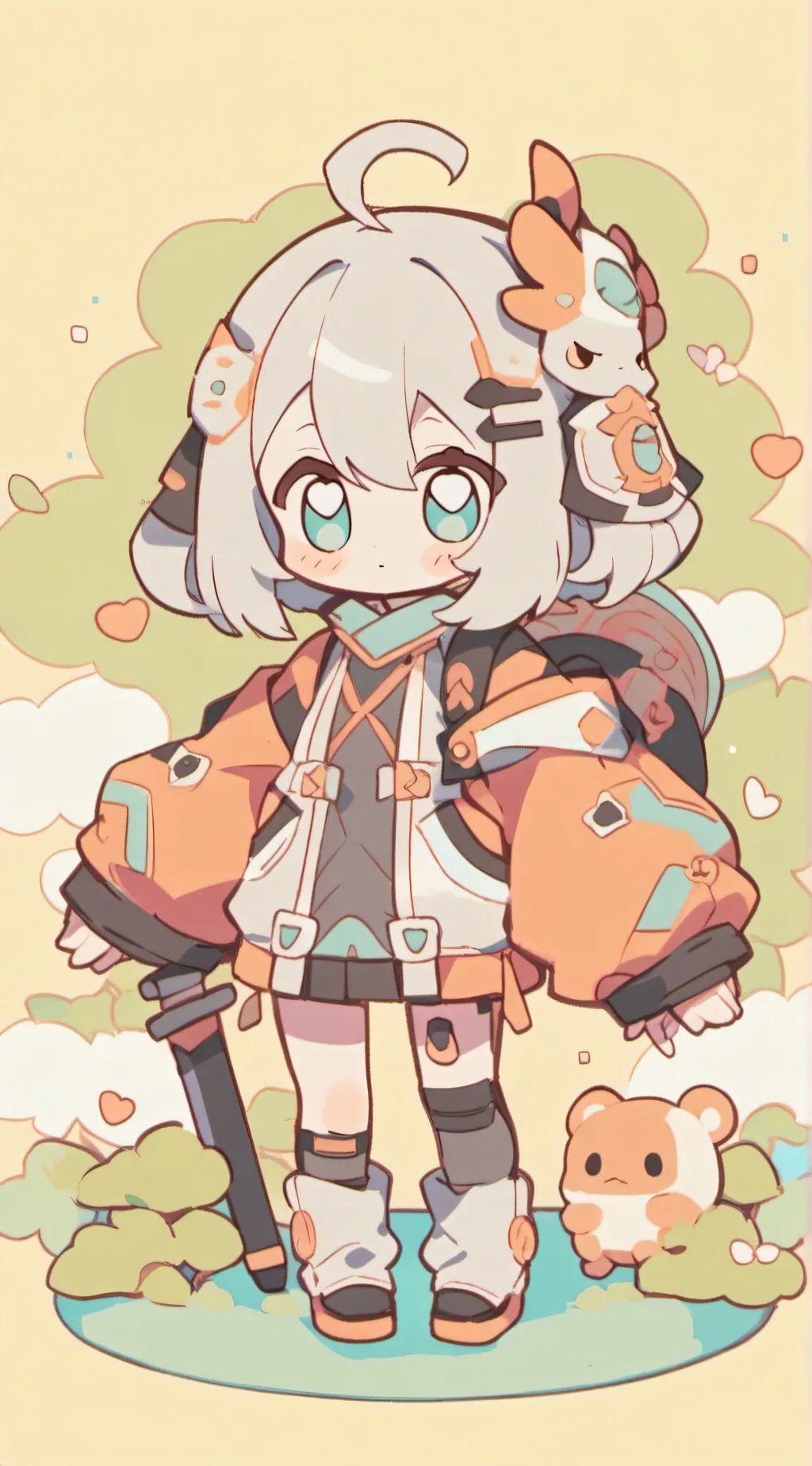 ai character: CH Z Facility background