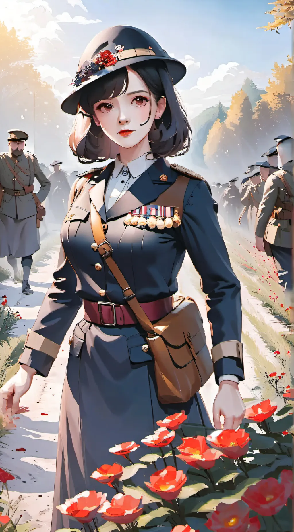 ai character: Alexa Brenderson background