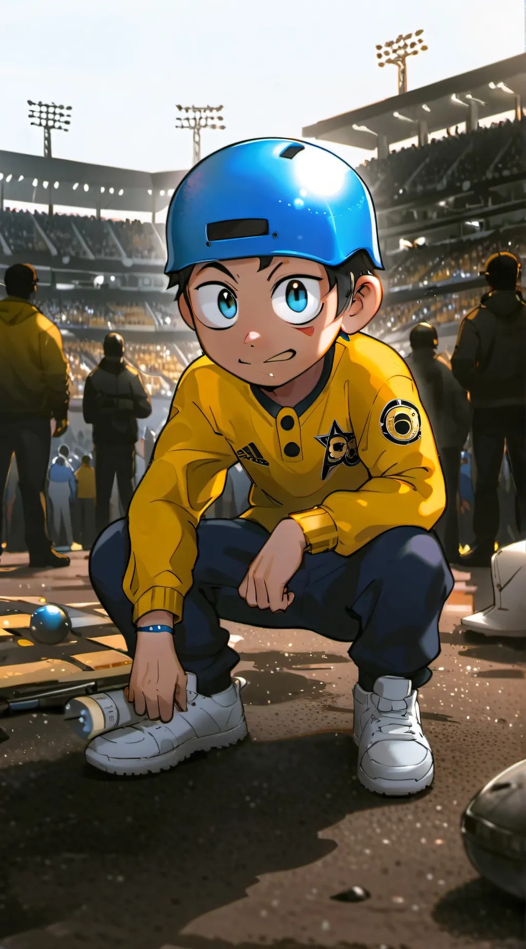 ai character: Jeffy background