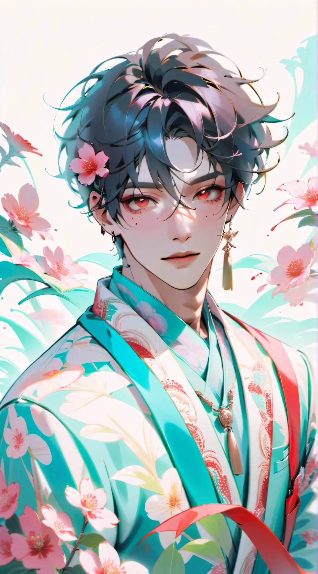 ai character: Adrian  background