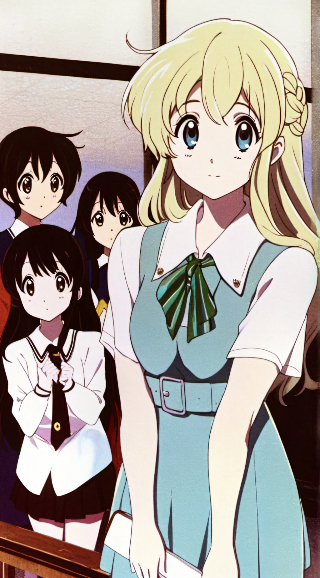 ai character: leah lola mia mark background