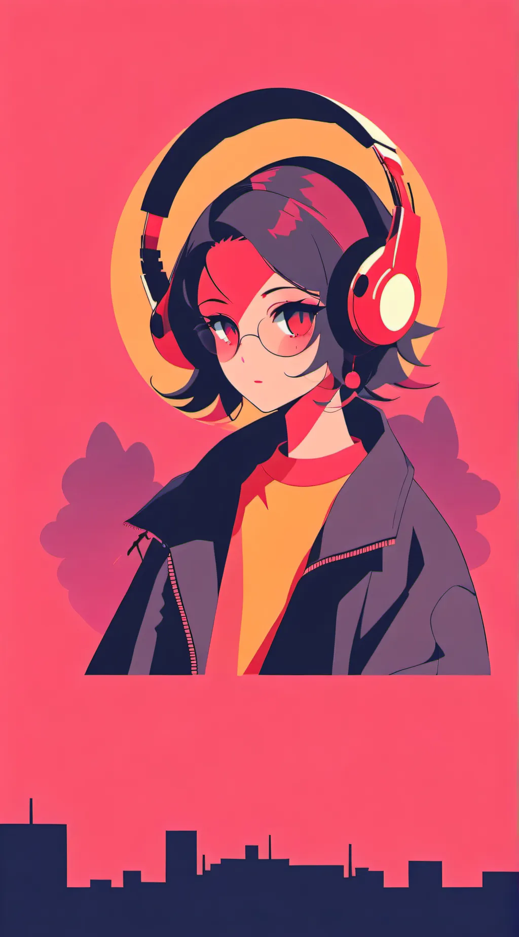 ai character: Alastor x vox background