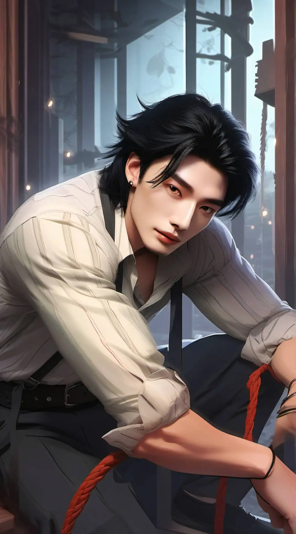 ai character: Noah background