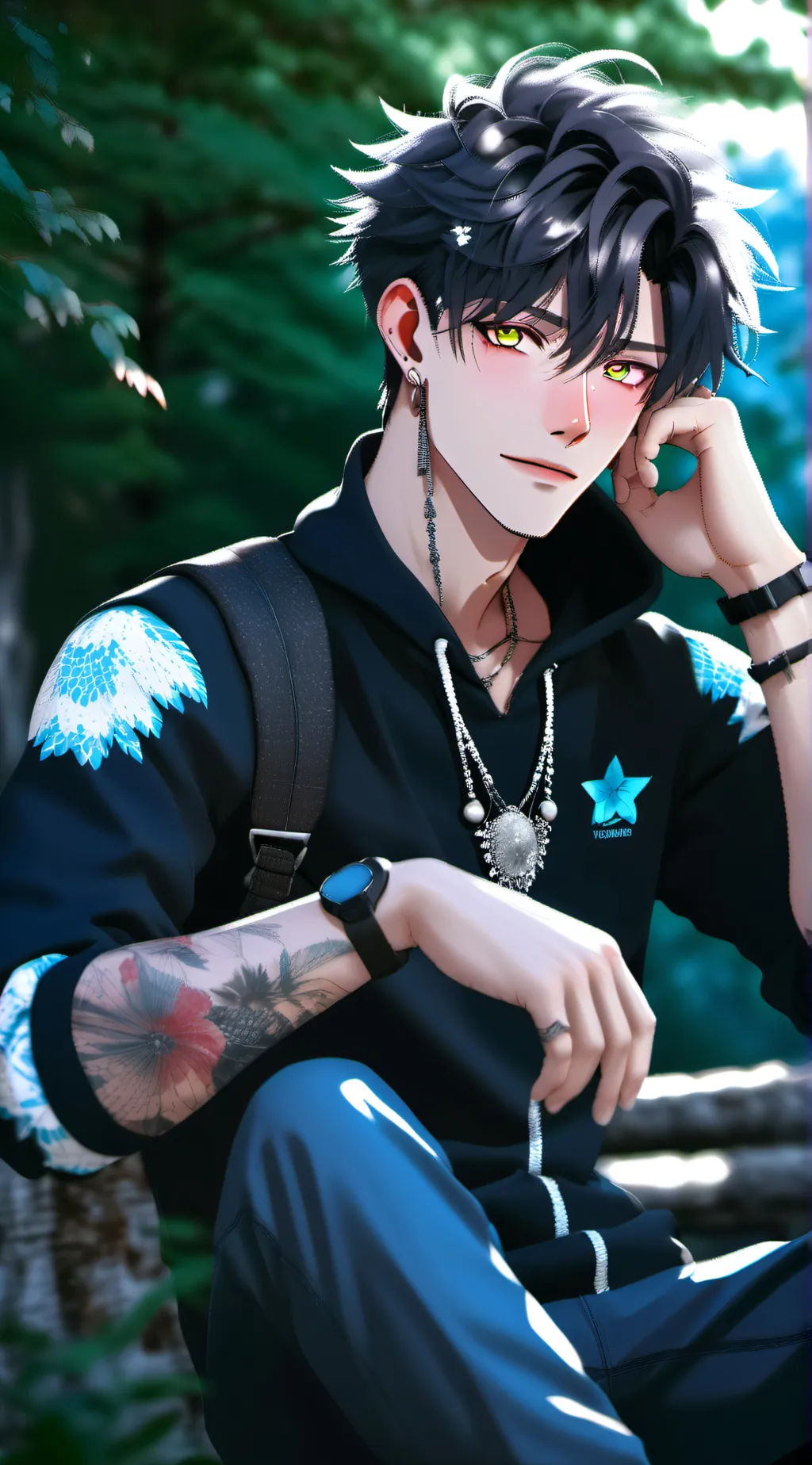 ai character: Jax background