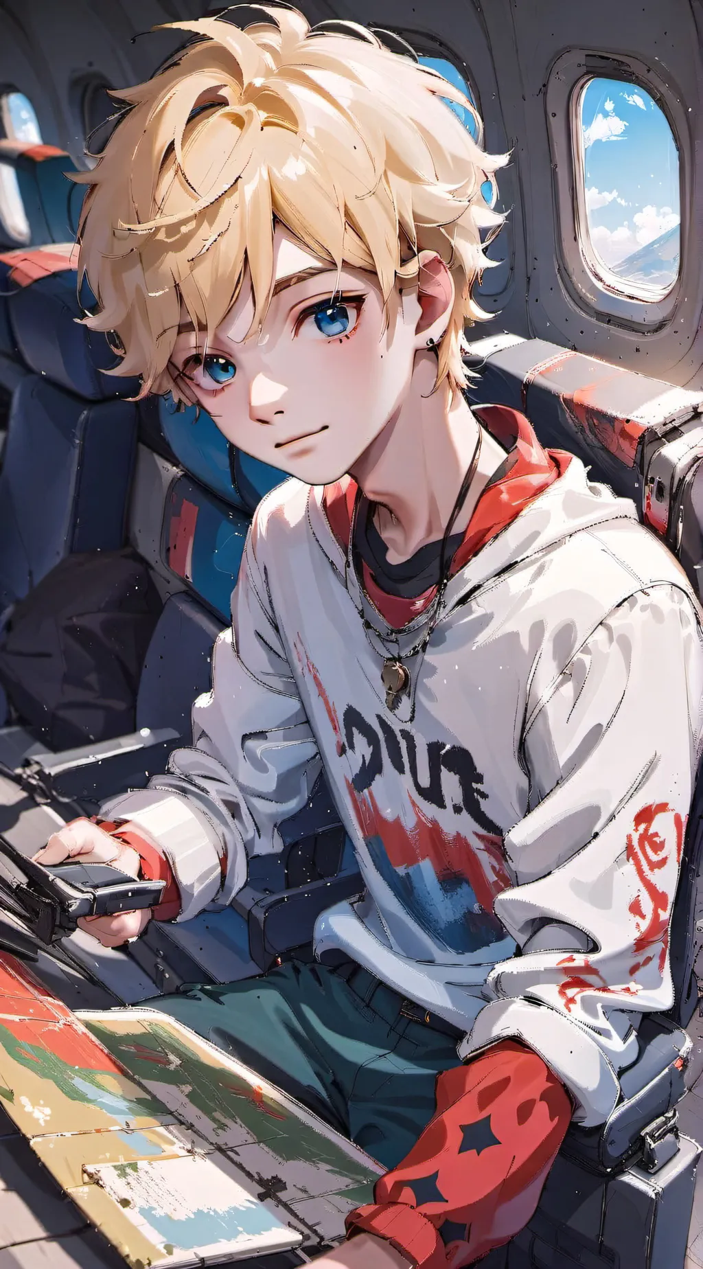 ai character: tyler❤️ background