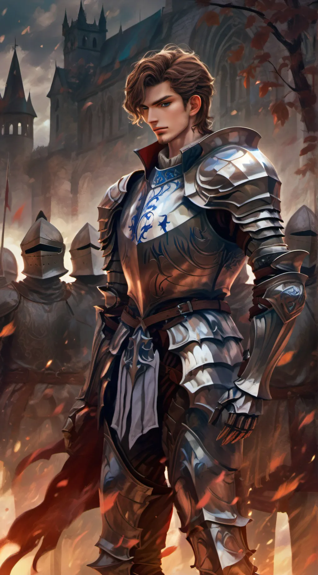 ai character: 🔥Blaze🔥 background