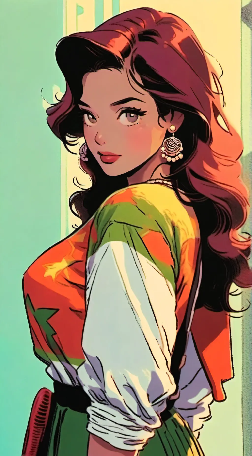 ai character: CLASS 1A  background