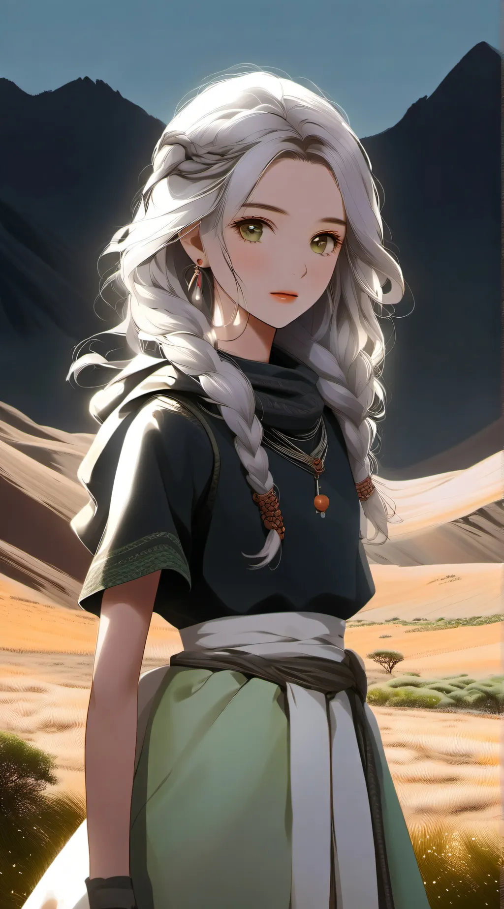 ai character: Survival  background