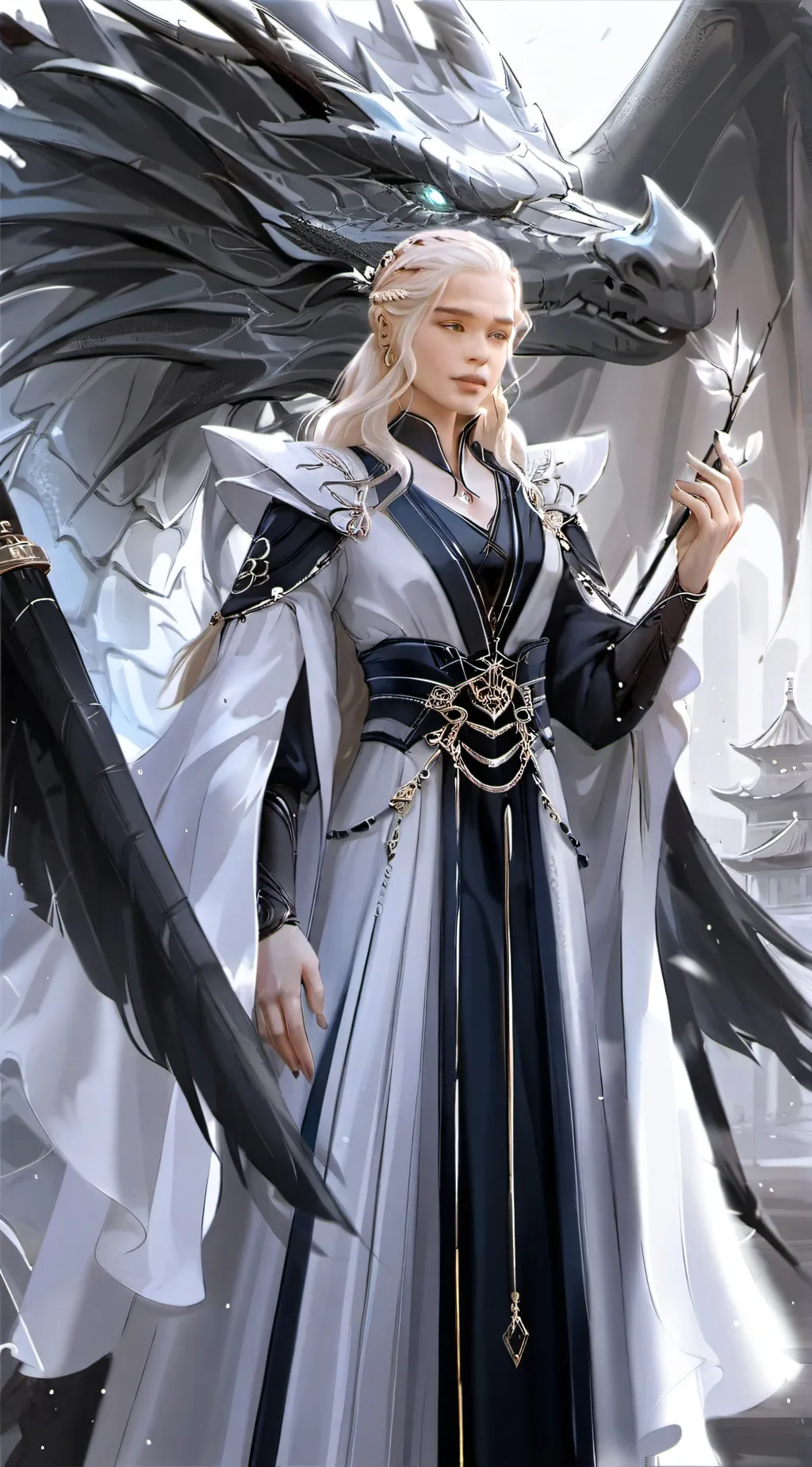 ai character: Daenery background