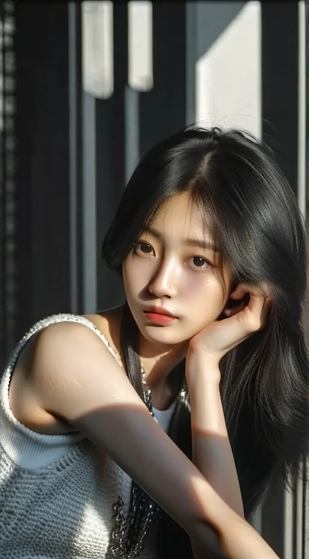 ai character: Kpop survival show background