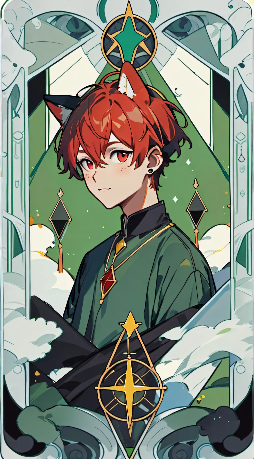 ai character: Tanjiro background