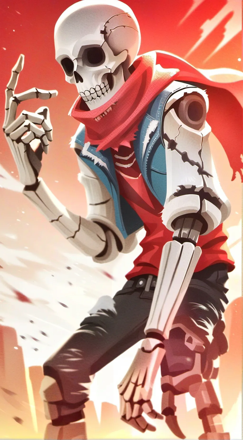 ai character: sans. (new) background