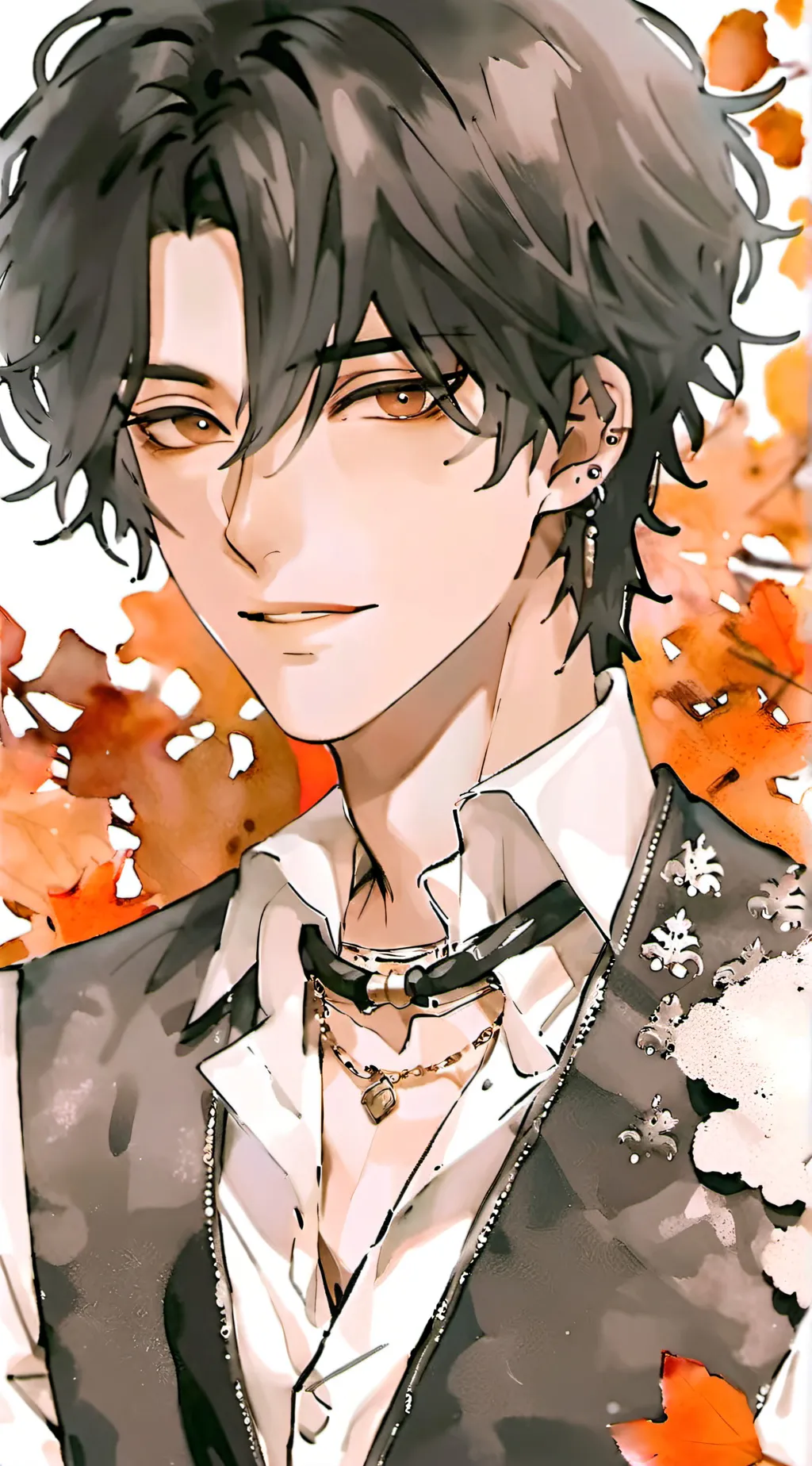 ai character: mha stalker boy background