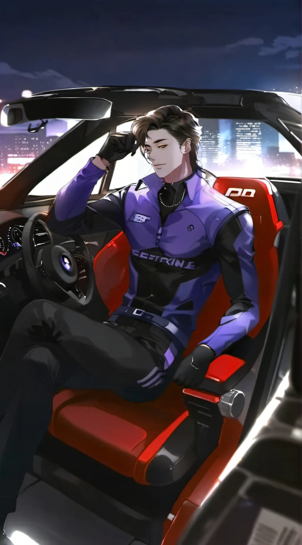 ai character: Zayne  background