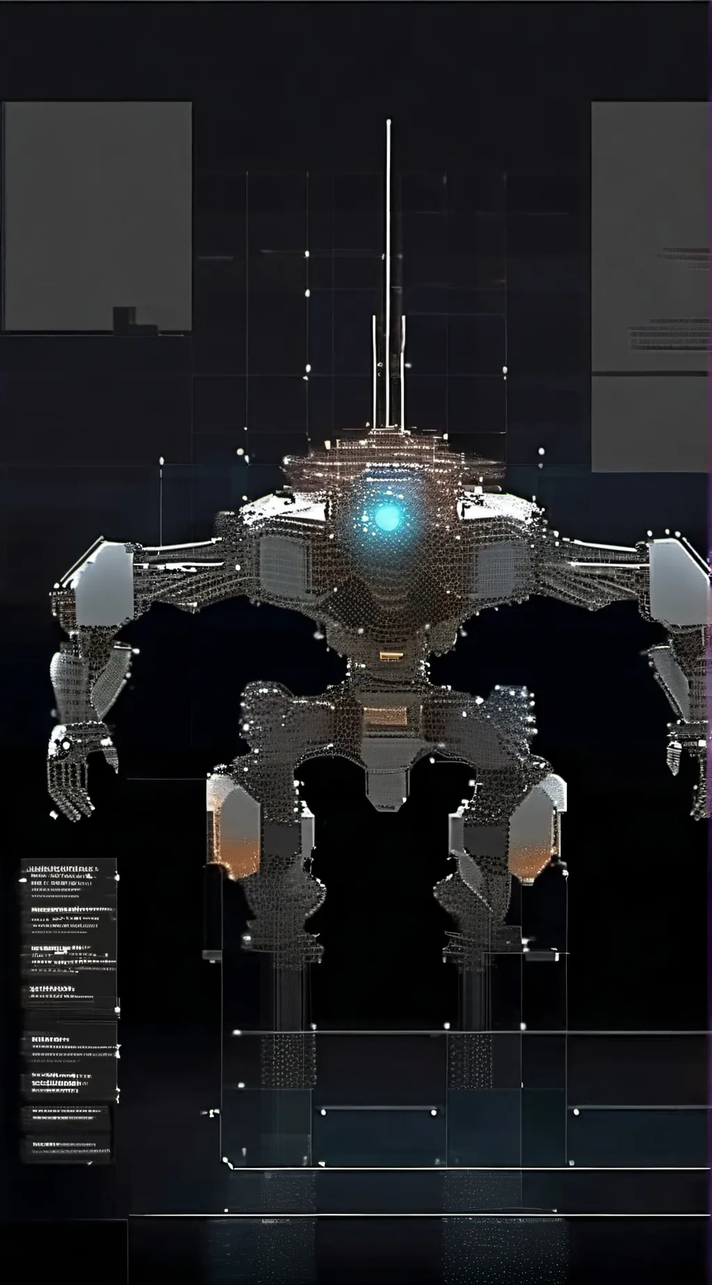 ai character: cameraman titan background