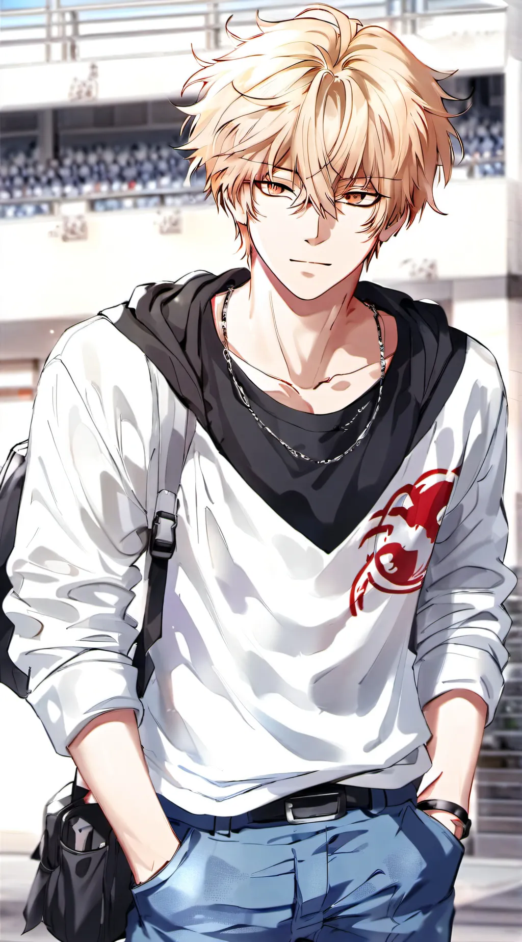 ai character: Lucas background