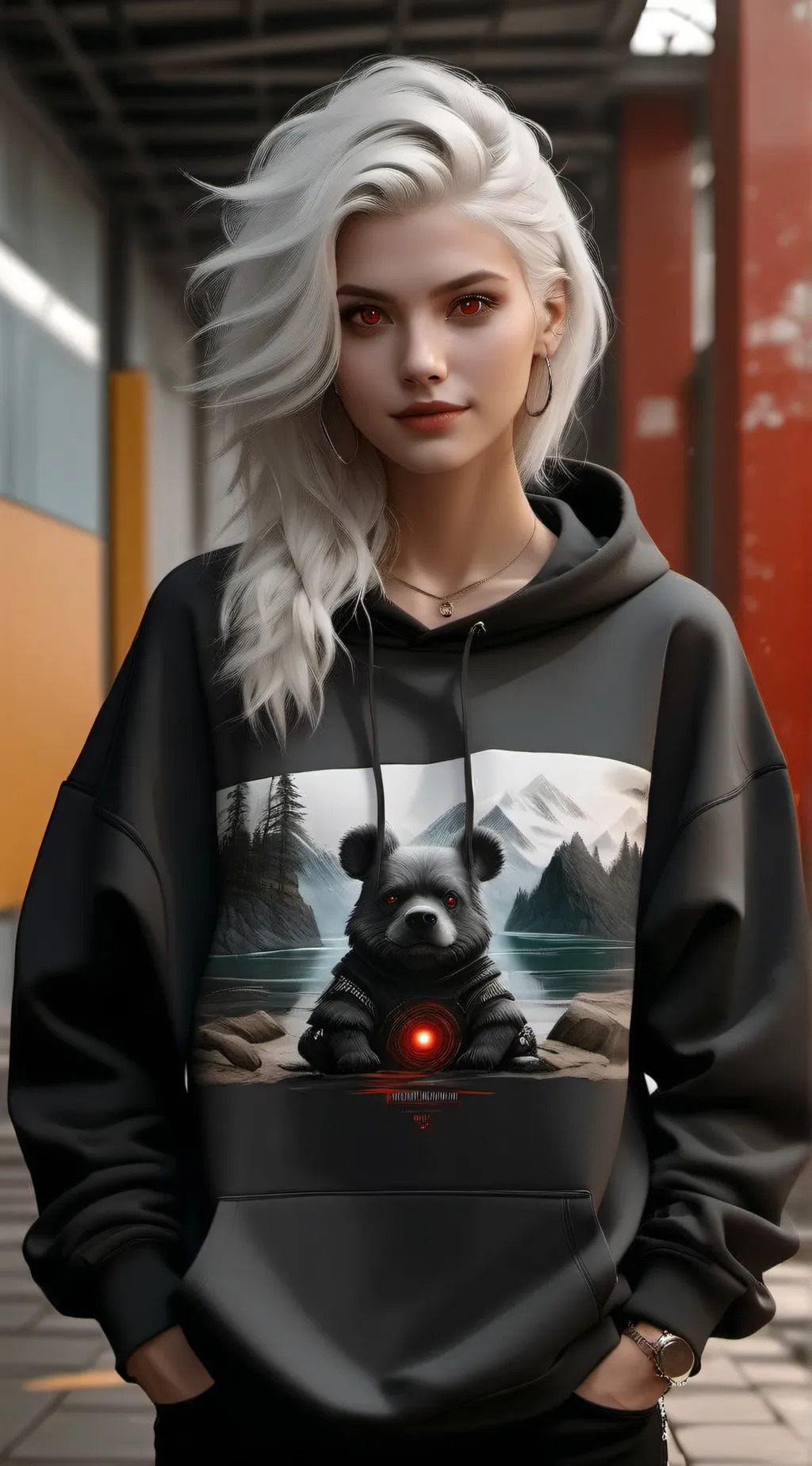 ai character: Ella background