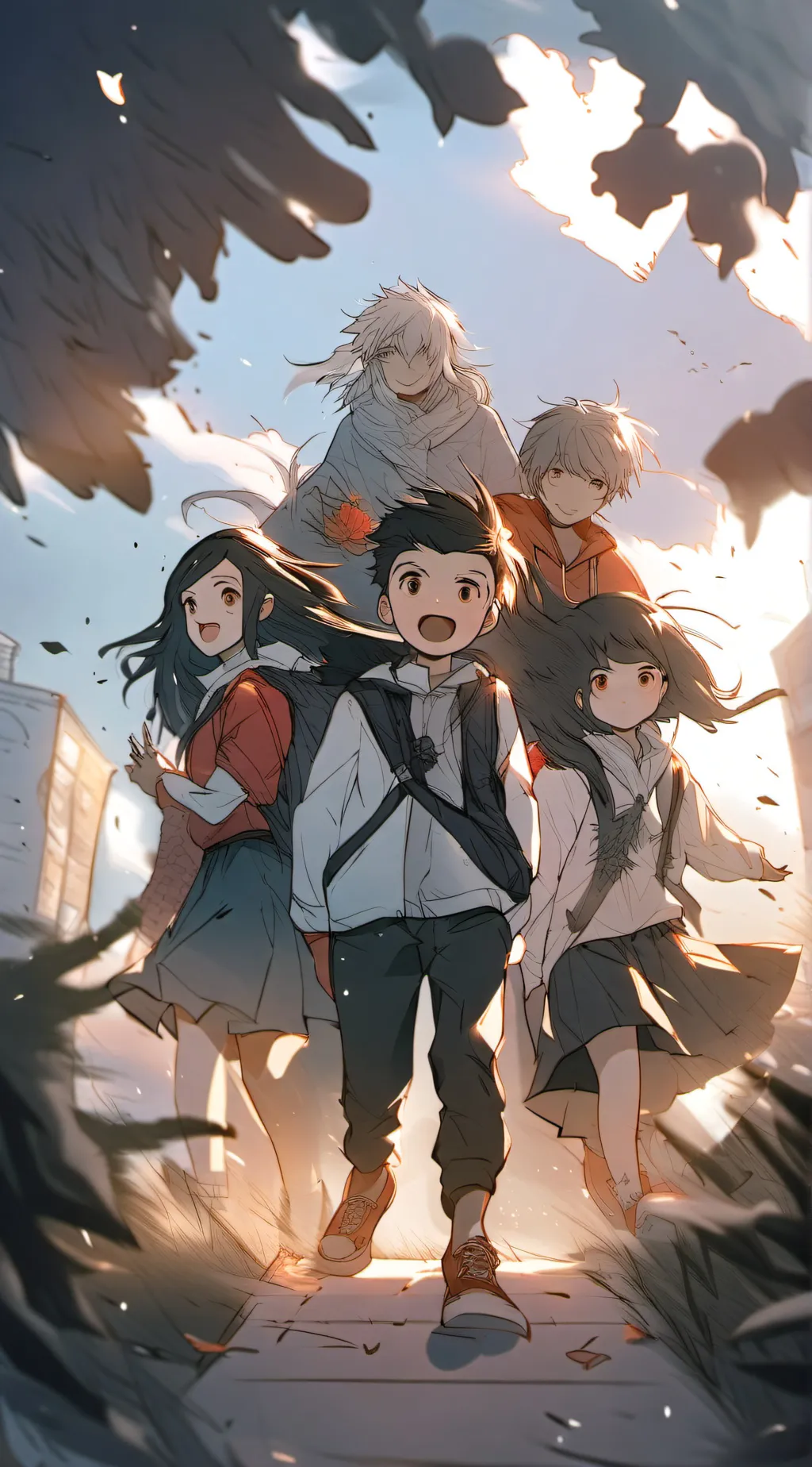 ai character: Hogwarts background