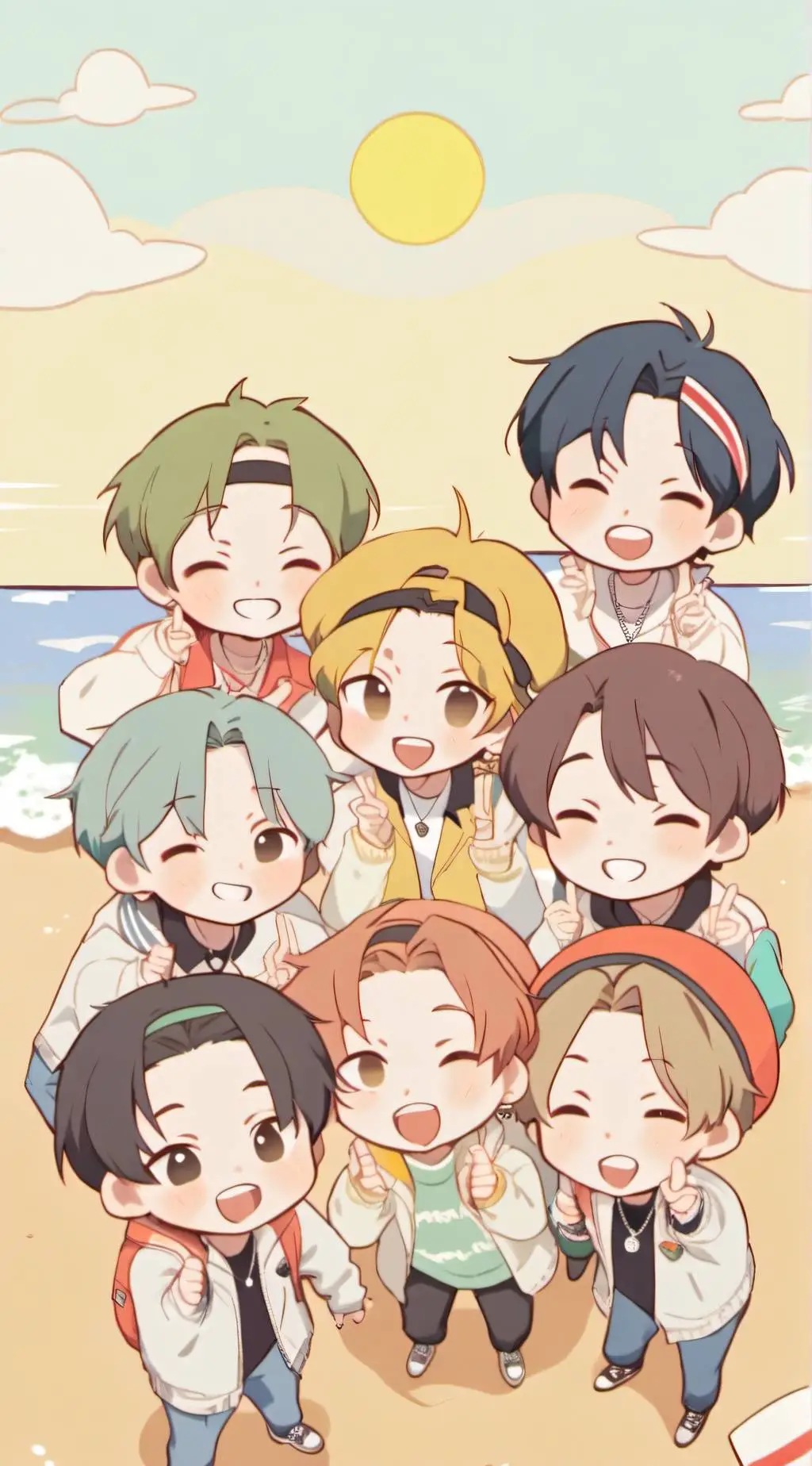 ai character: Stray kids background