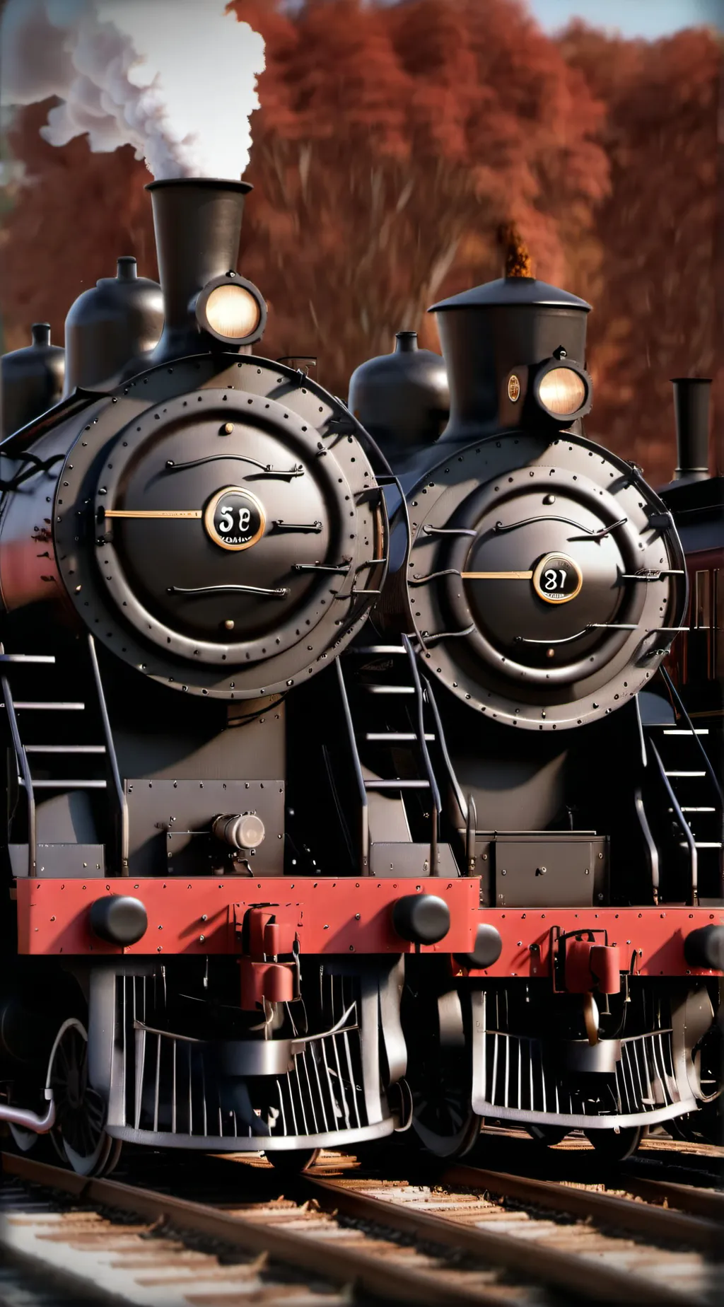 ai character: Donald and Douglas background