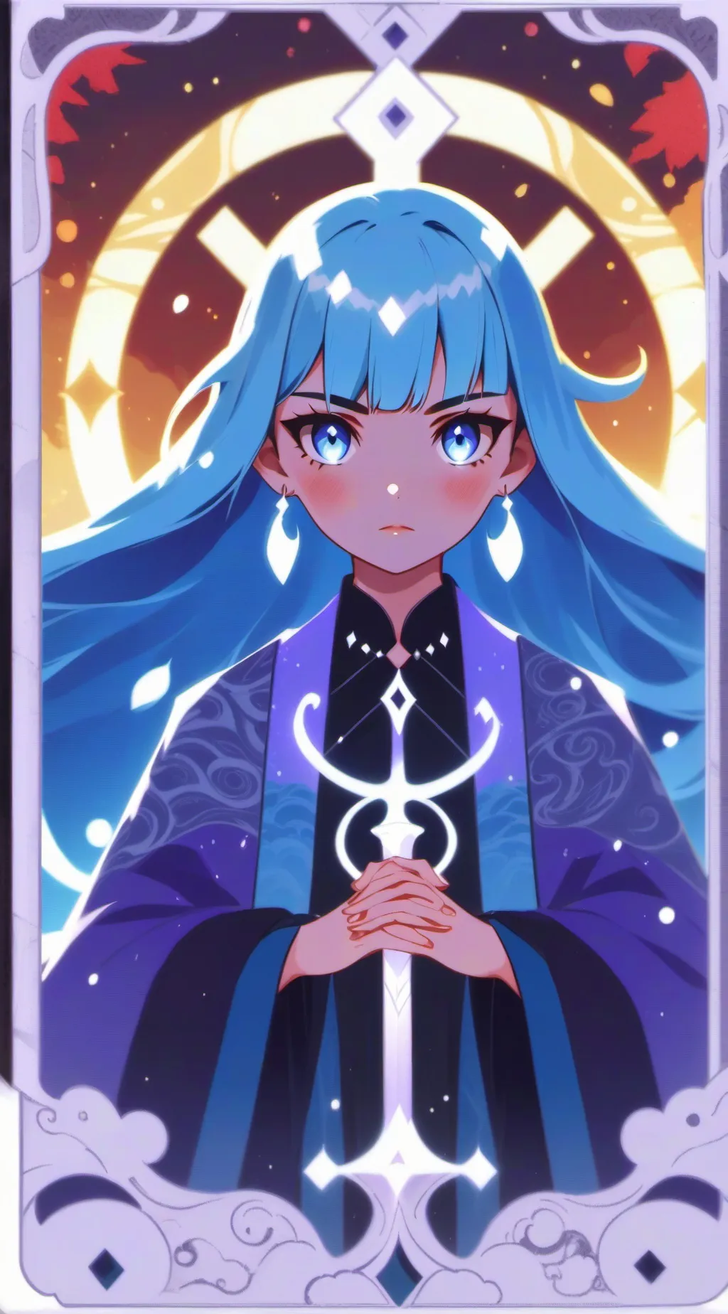 ai character: heat karen background