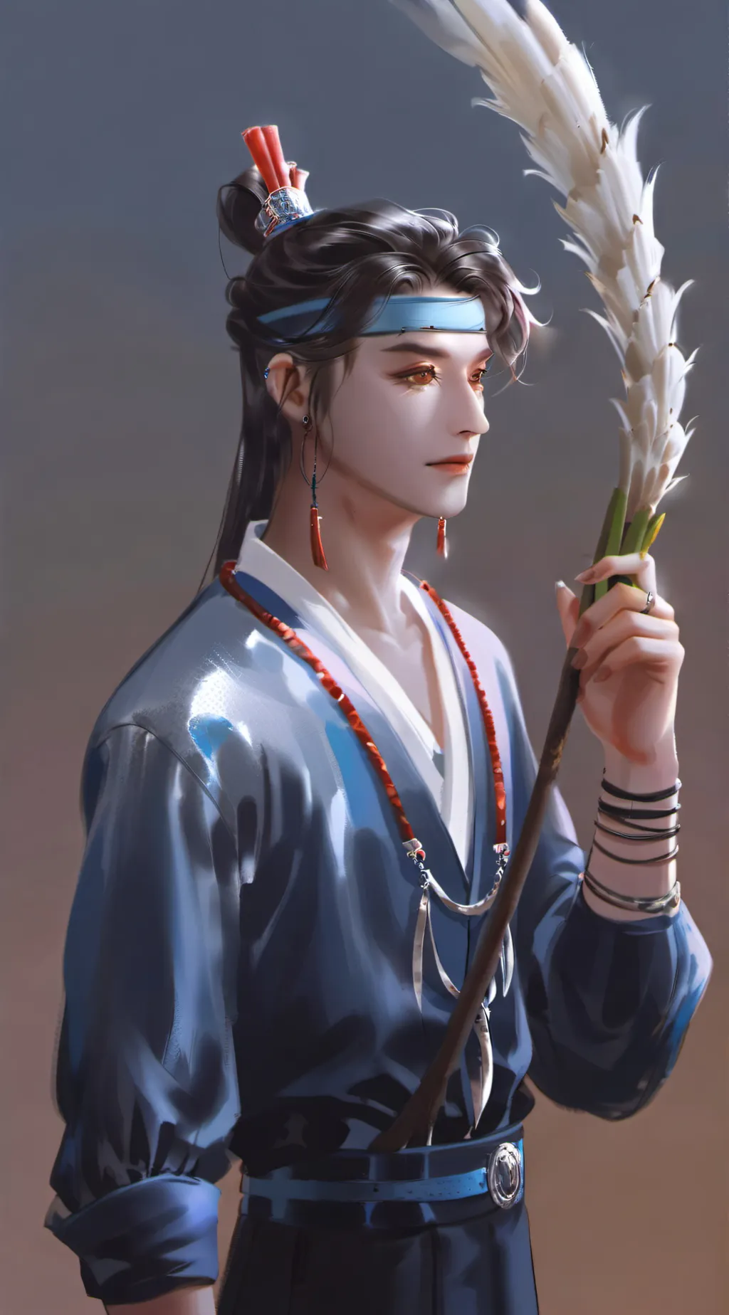 ai character: Asher background