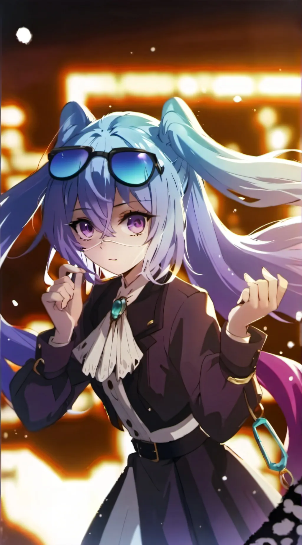 ai character: Demon slayer again background