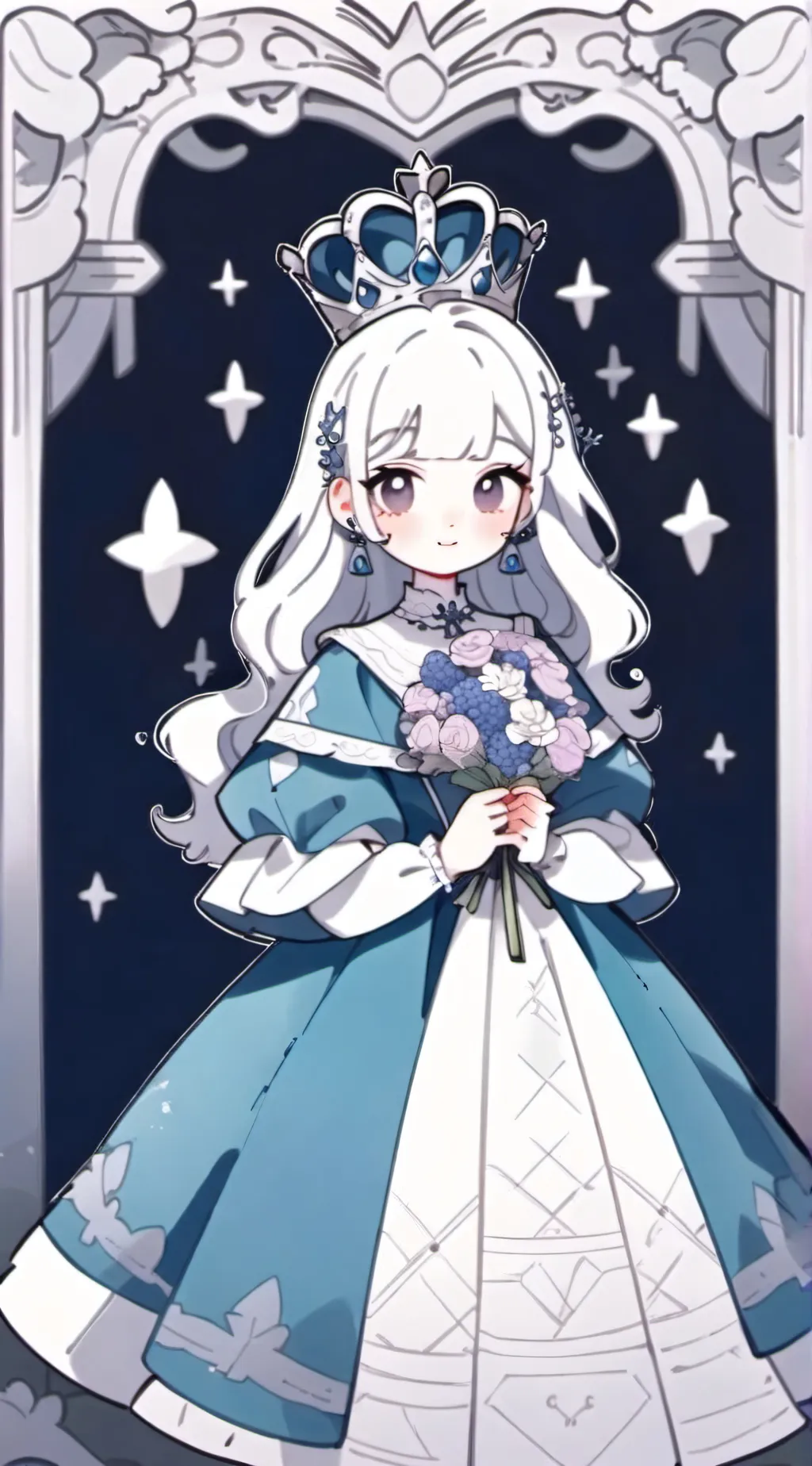 ai character: princess lily background