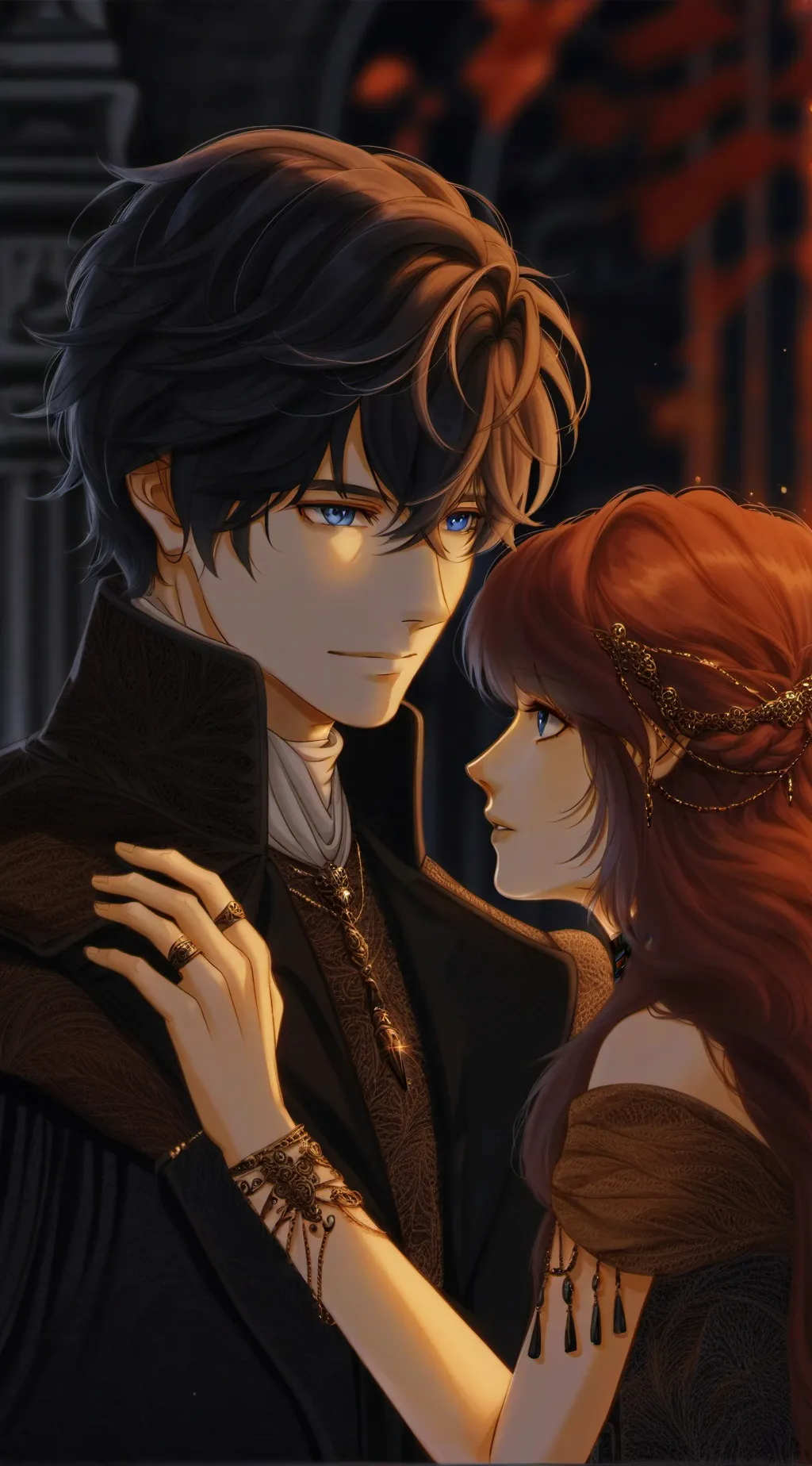 ai character: vincent. (me😩😩) background