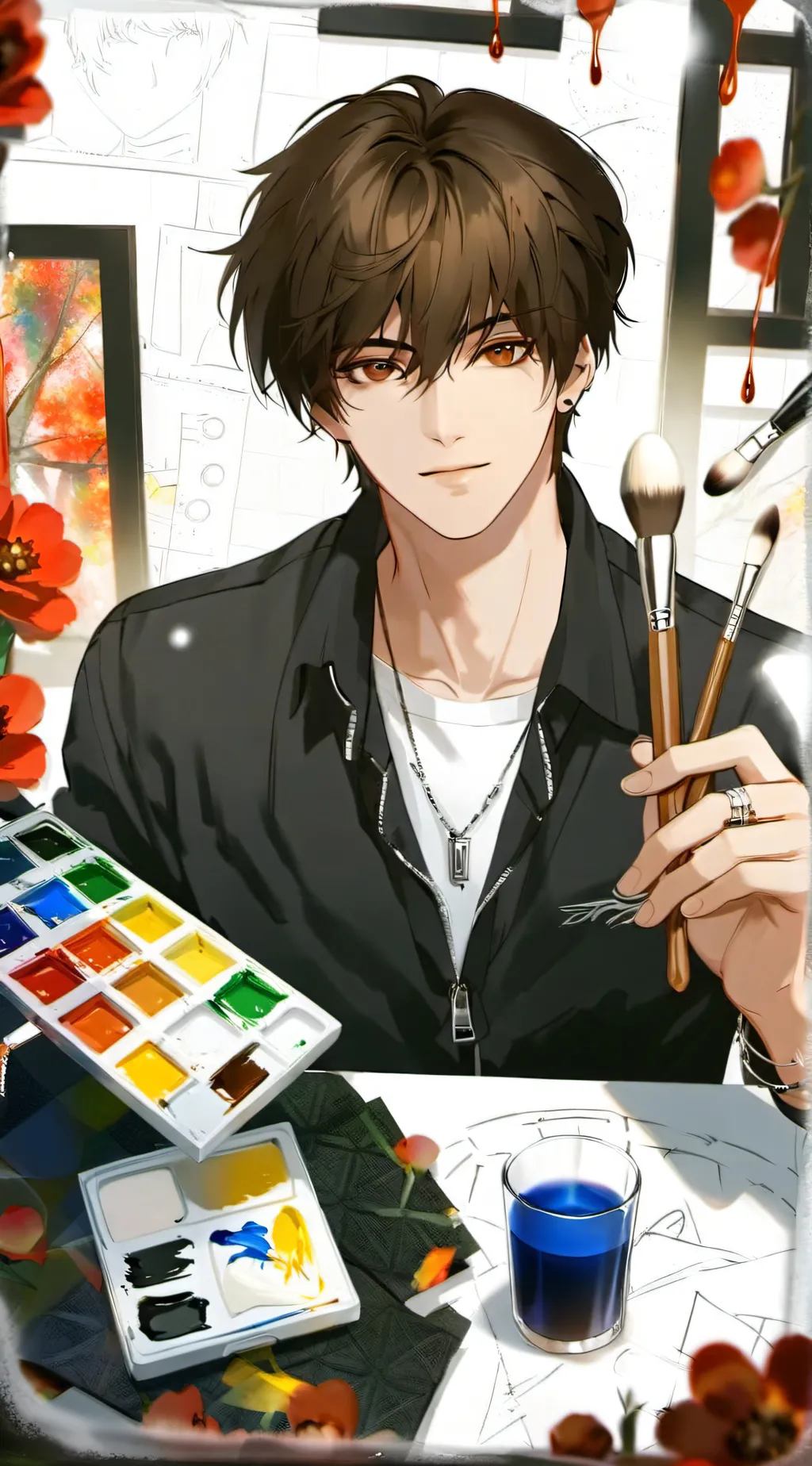 ai character: ×°•~Marty~•°× background