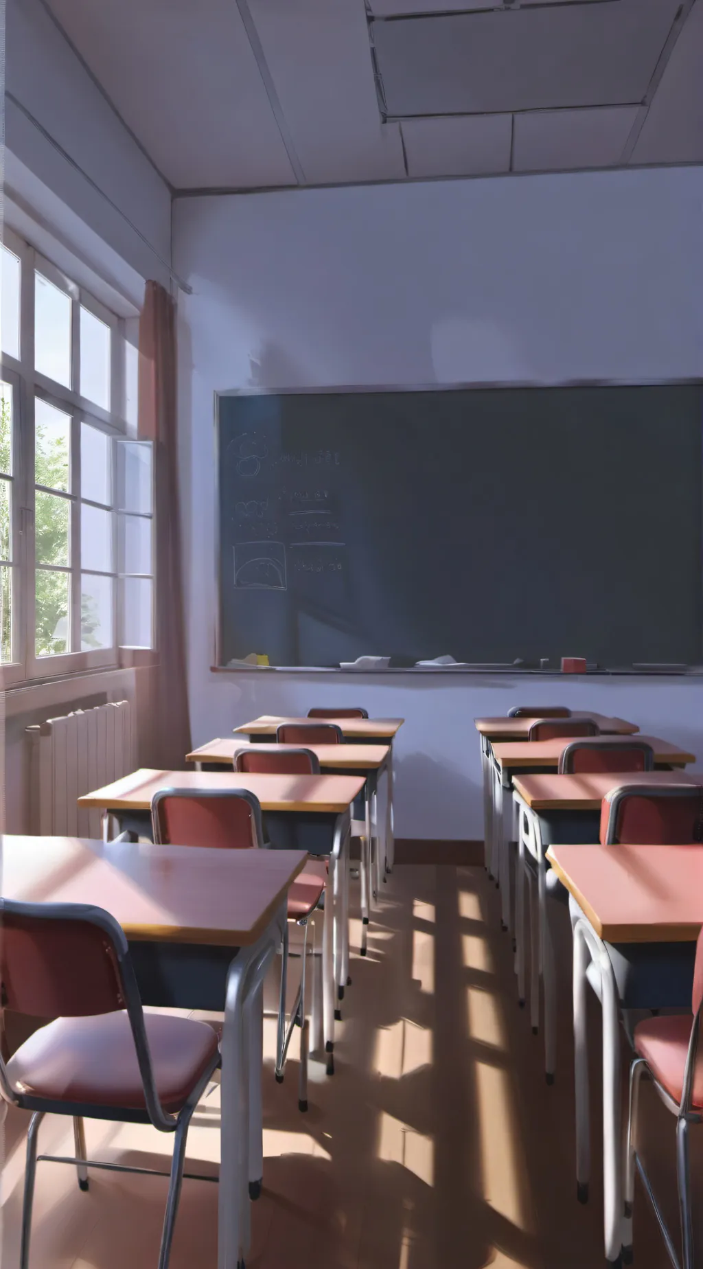 ai character: School background