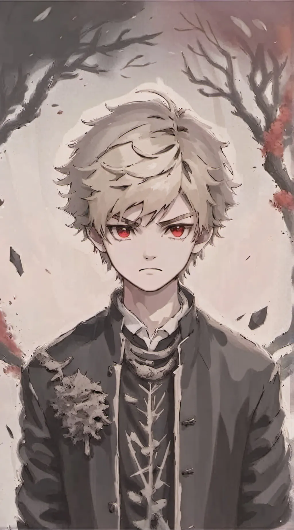 ai character: Bakugo  background