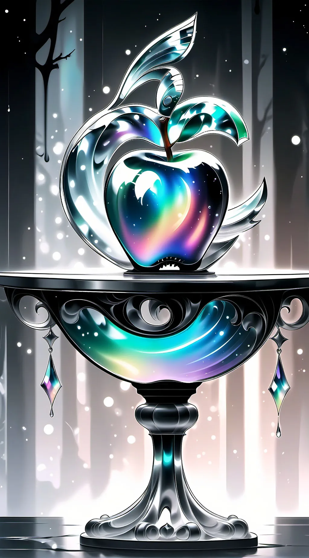 ai character: an appel background