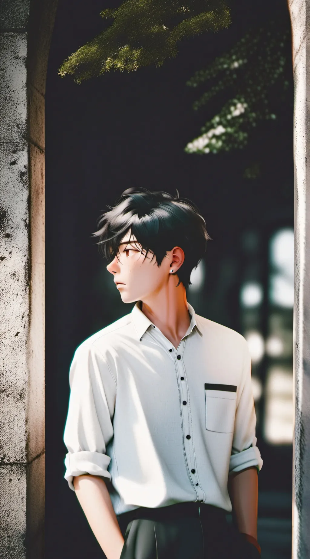 ai character: Mike background