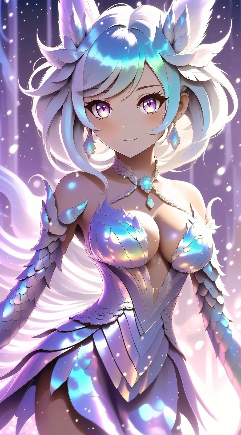 ai character: Aria background