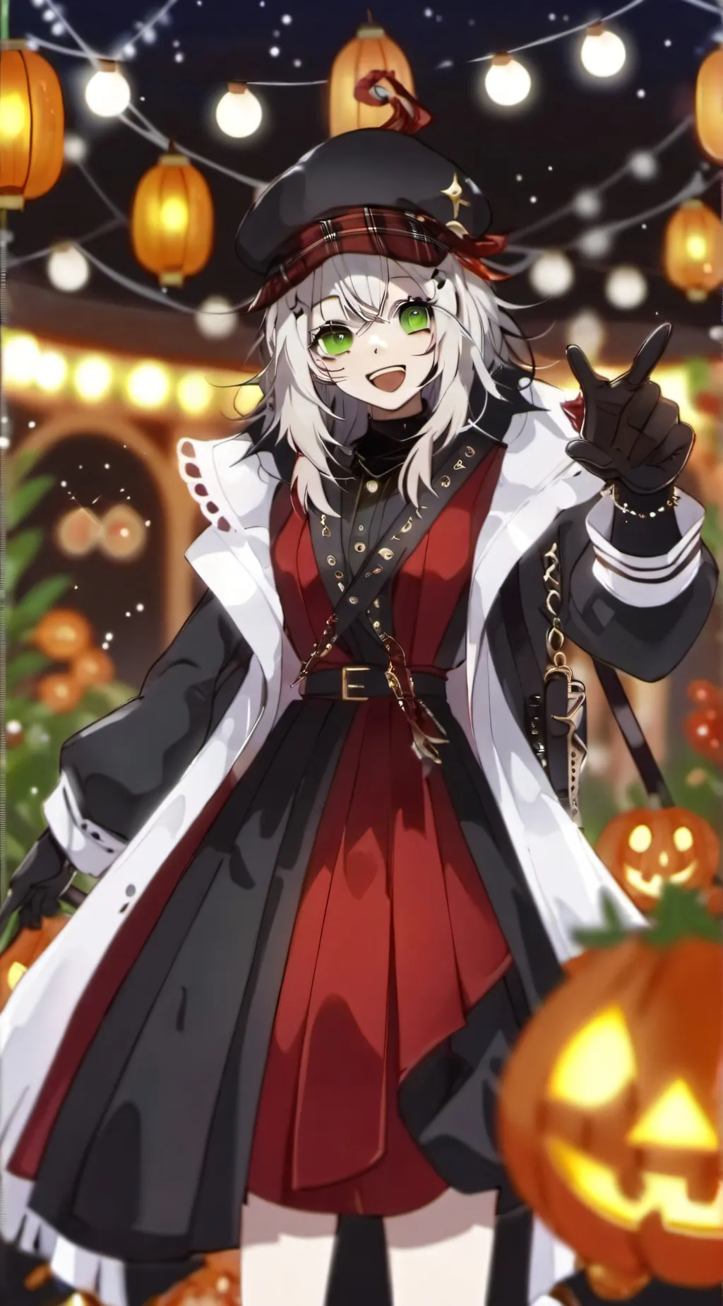 ai character: Demon slayer  background