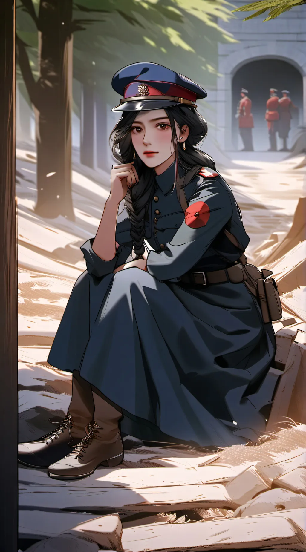 ai character: Juliette Fleur background