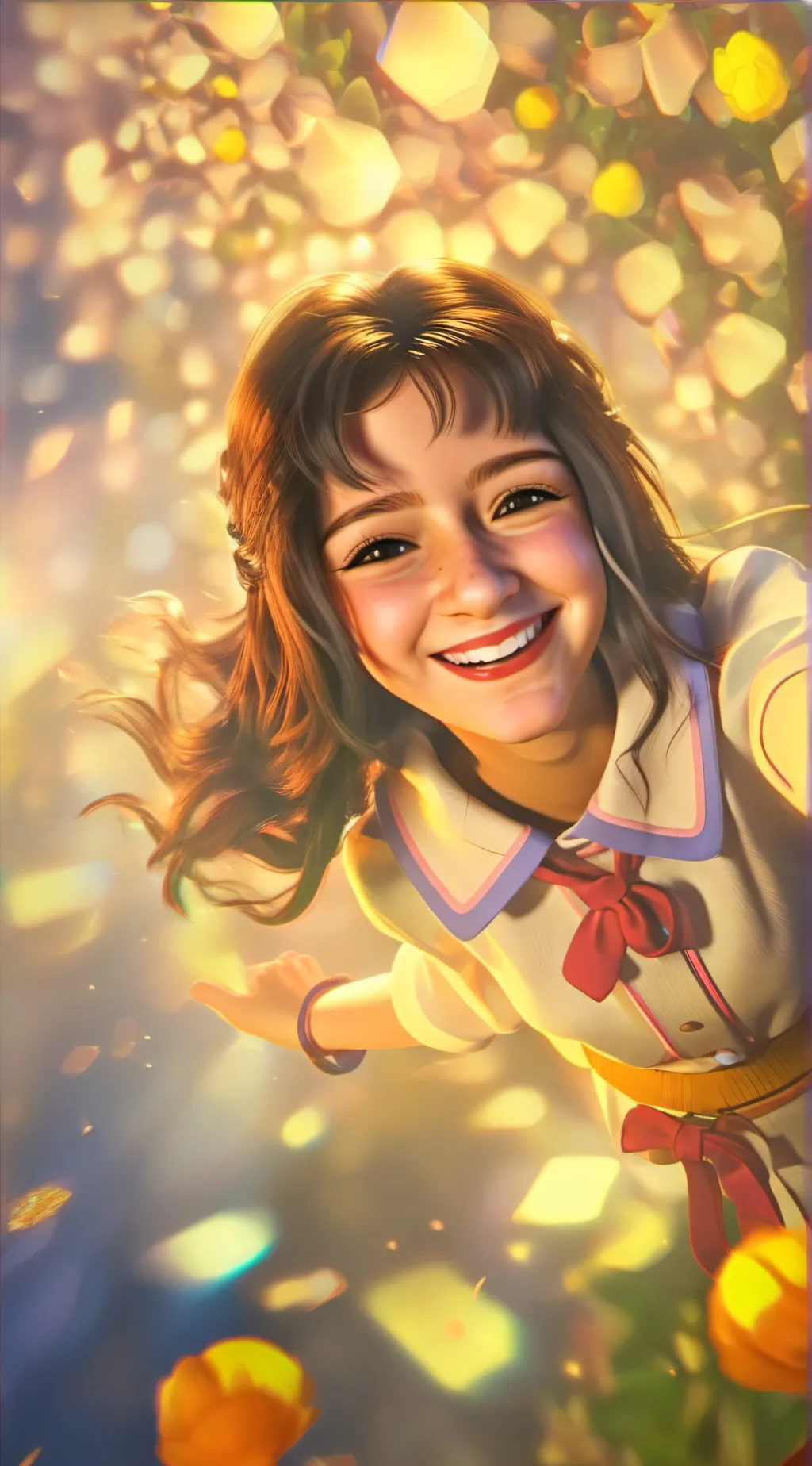 ai character: YouTube video  background