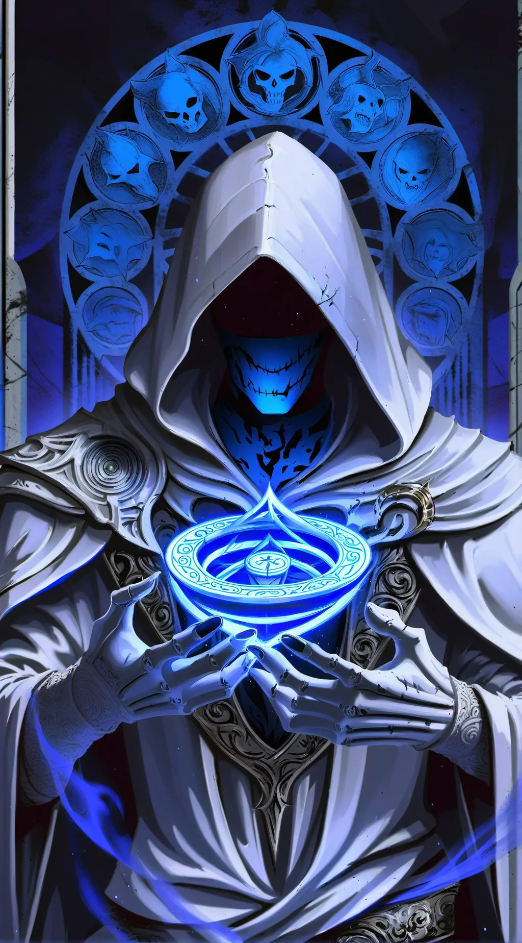 ai character: MHA/SCP 096 background