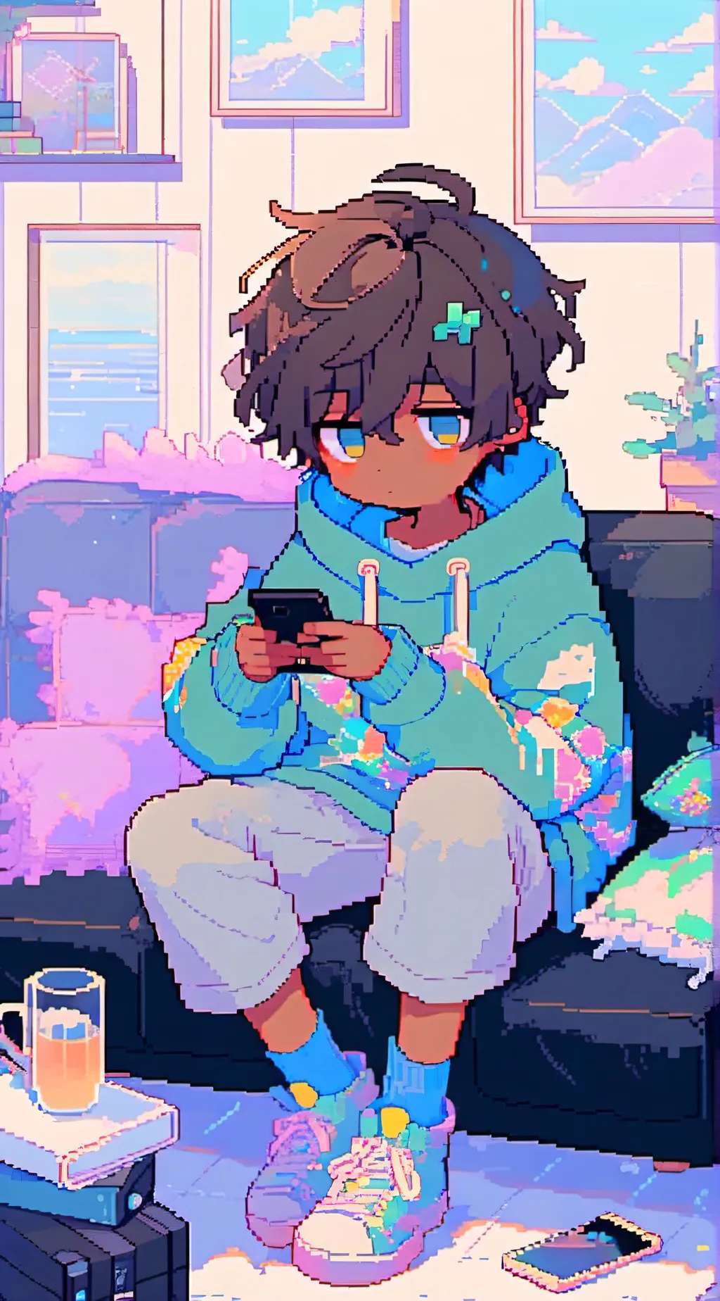 ai character: 🌊Axel💙 background