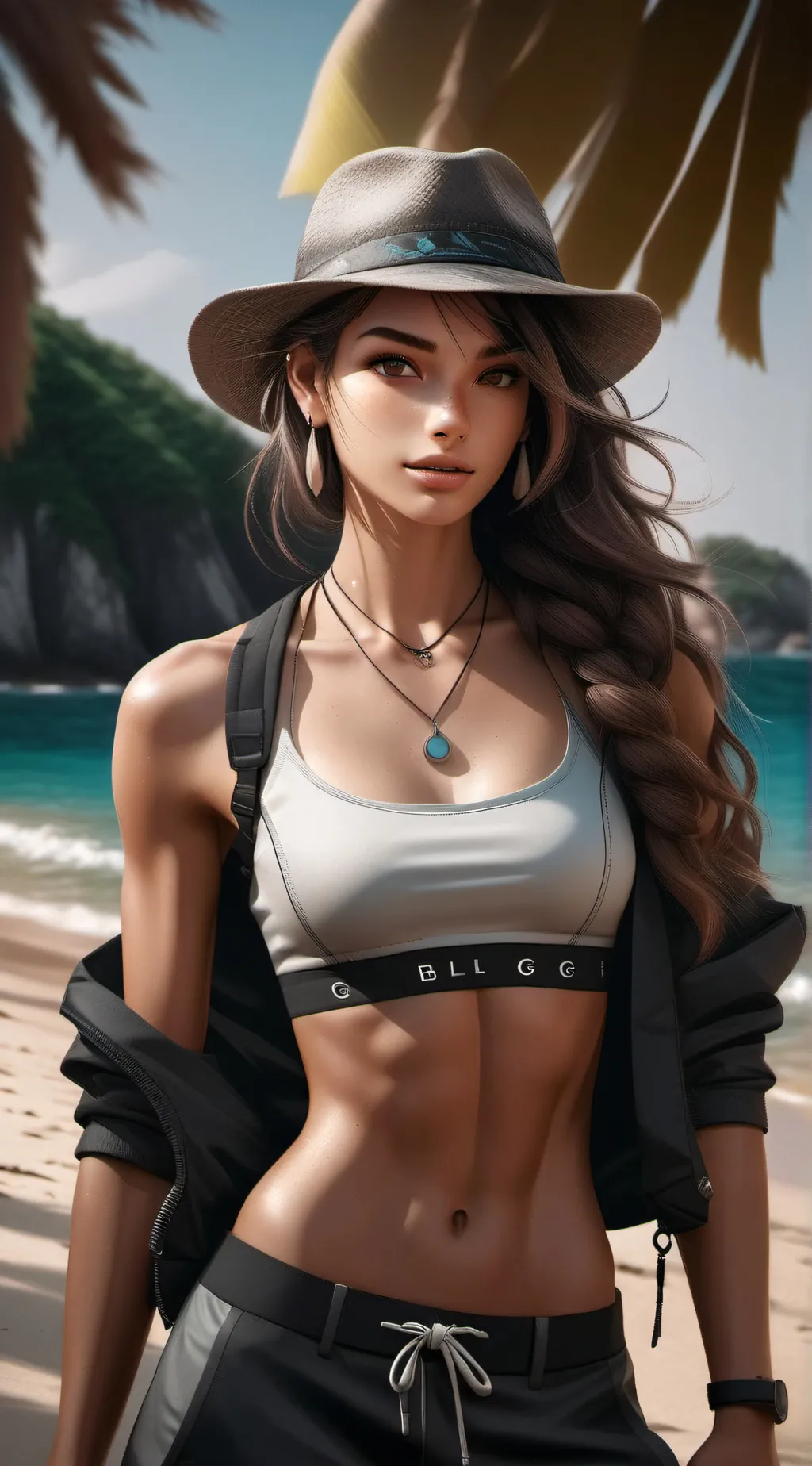 ai character: Abby  background