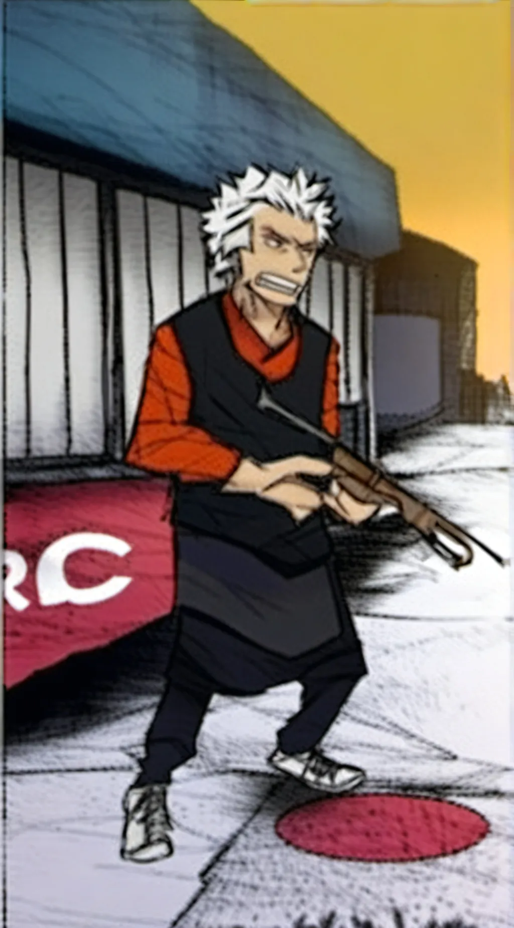 ai character: Yoshiro akami background