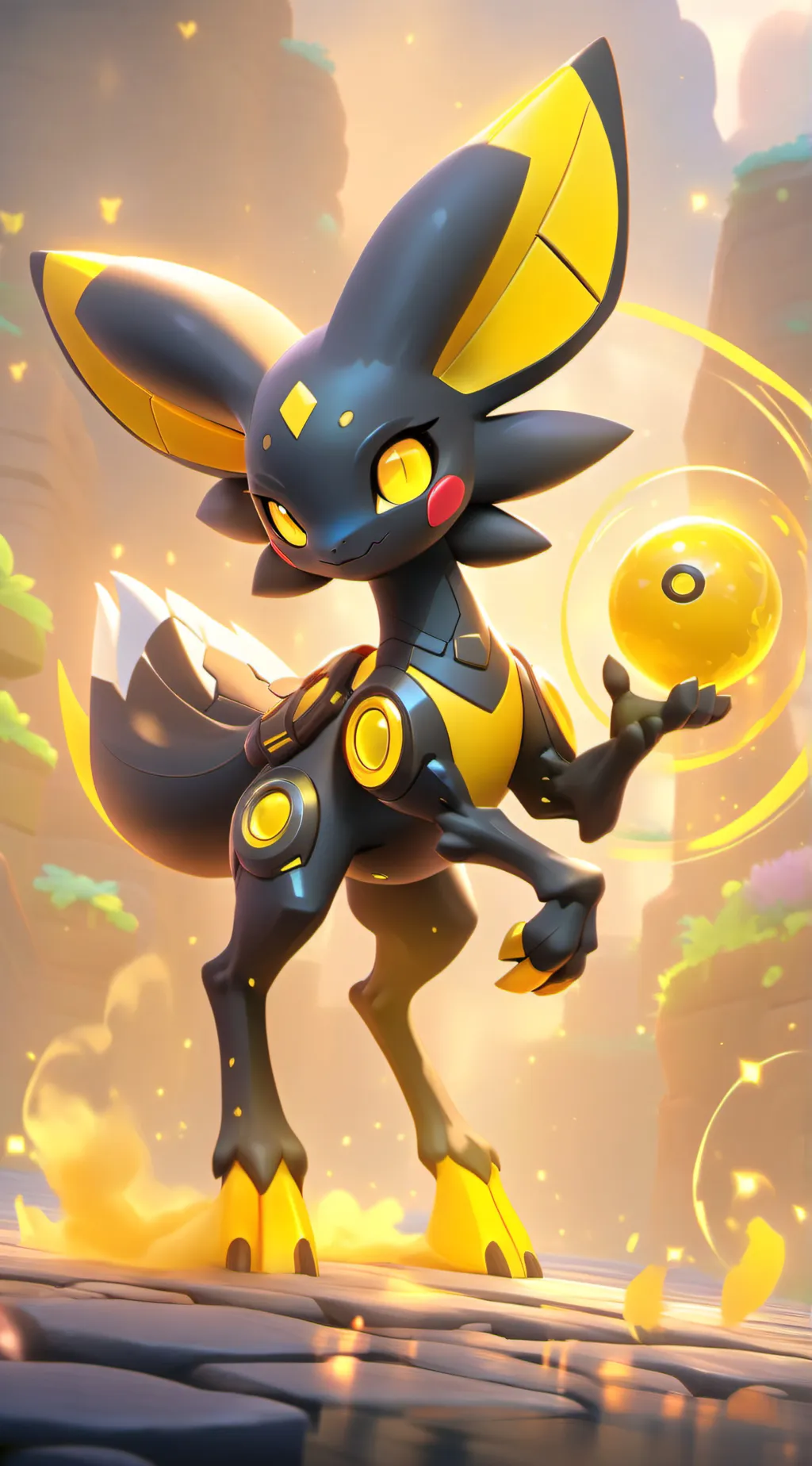 ai character: ~umbreon~ background