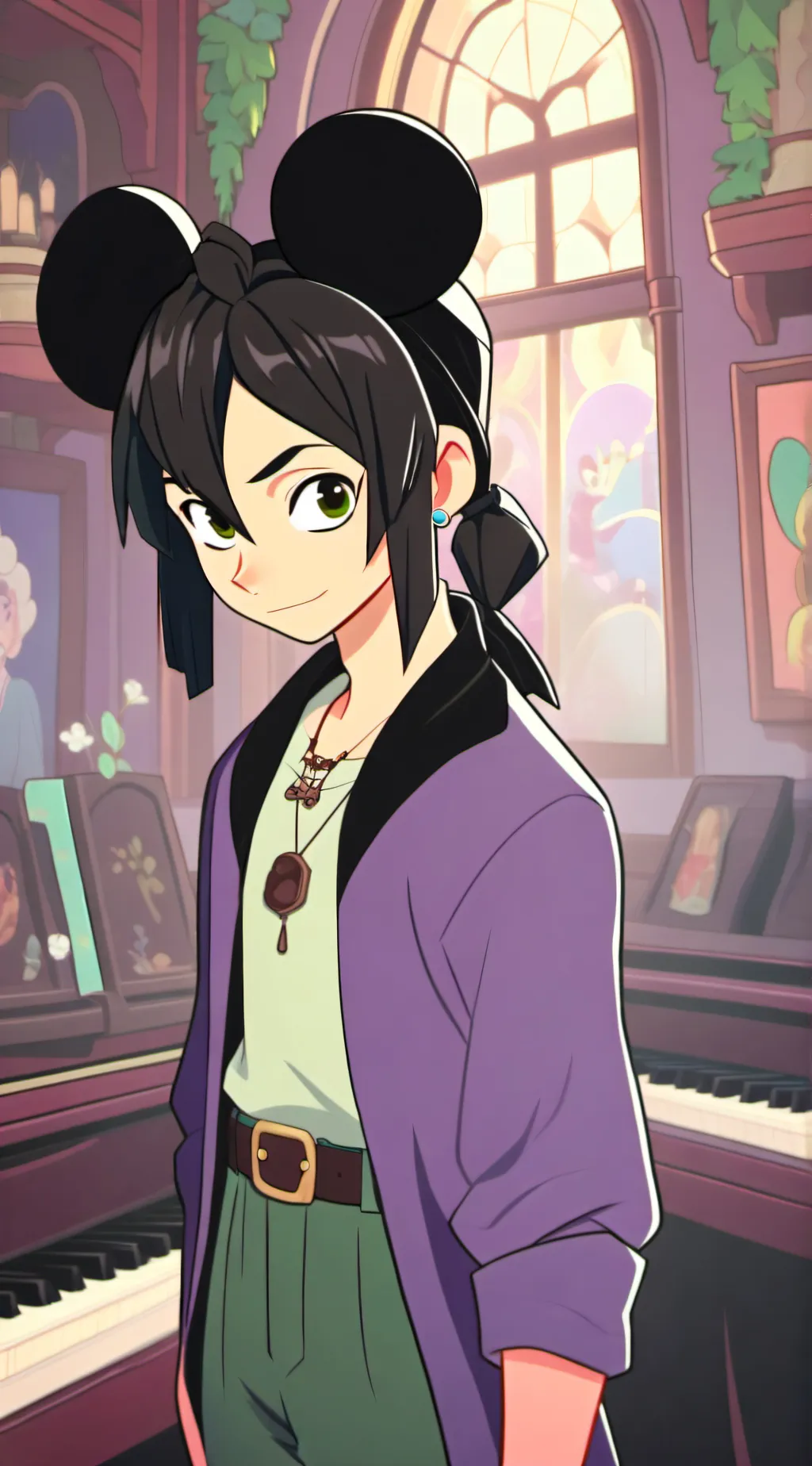 ai character: obanai  background