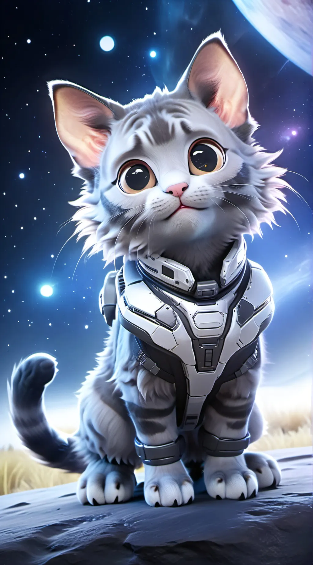 ai character: Sky background