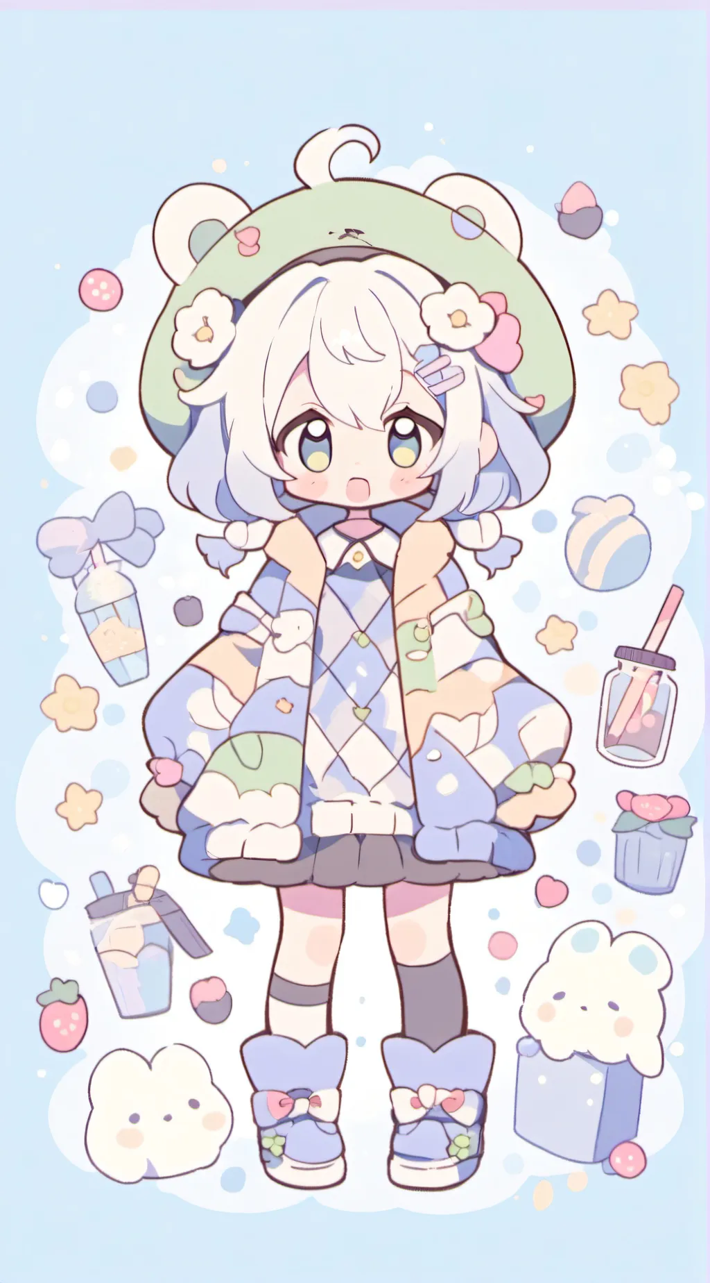 ai character: Ruby background