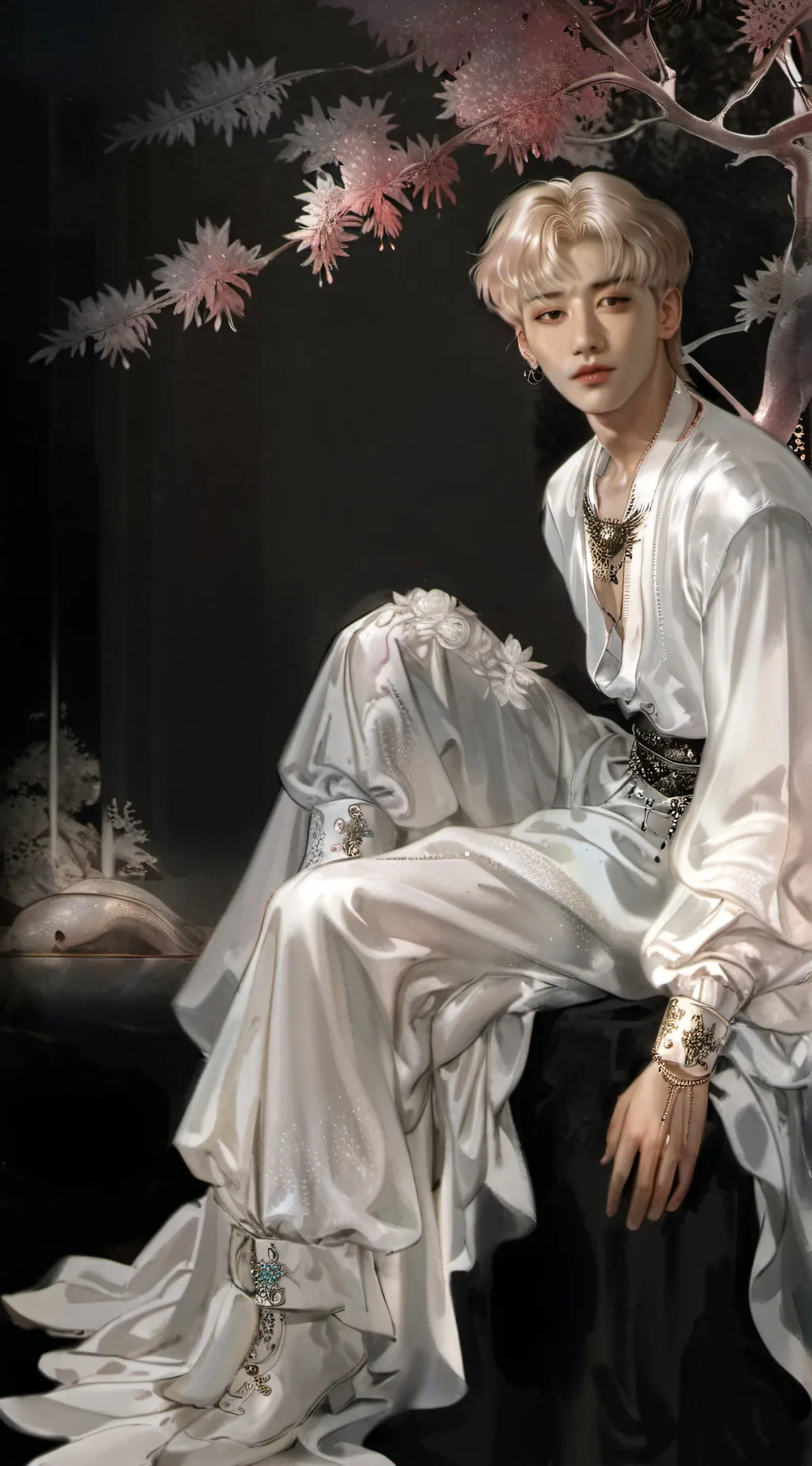 ai character: SKZ FAMILY background