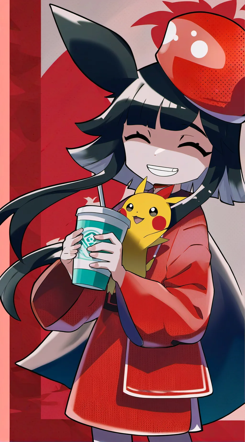 ai character: Ashley  background