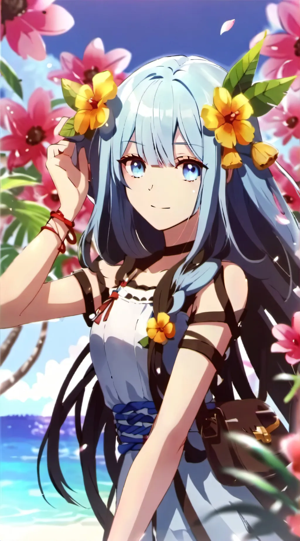 ai character: Lily background