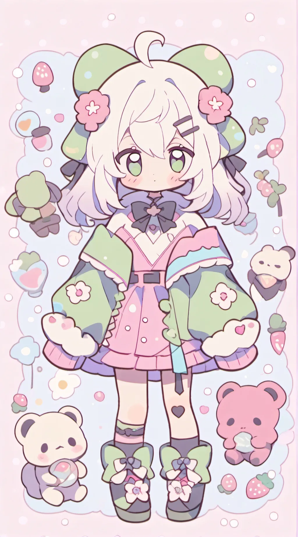 ai character: mha but... background